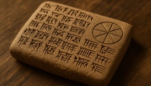 楔形文字の粘土板