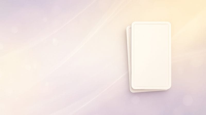 オラクルカードリーディング講座のイメージ（カードと光）